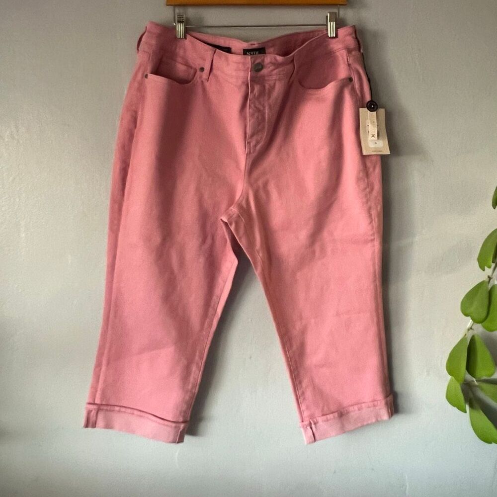 NYDJ Marilyn straight lift tuck technology NWT cropped pants